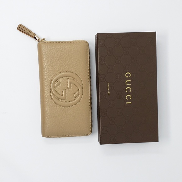 100% Auth Brand New w/Tag Gucci GG Soho Wallet - Picture 3 of 8